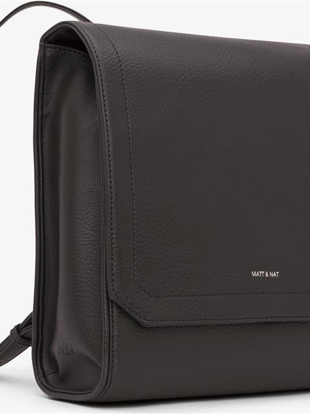 Matt & Nat Black Crossbody Bag - Sleeku Modern Design - Picture 9 of 9